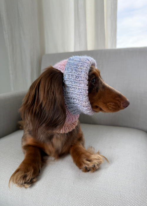 Berry Warm Snood — PDF Knitting Pattern