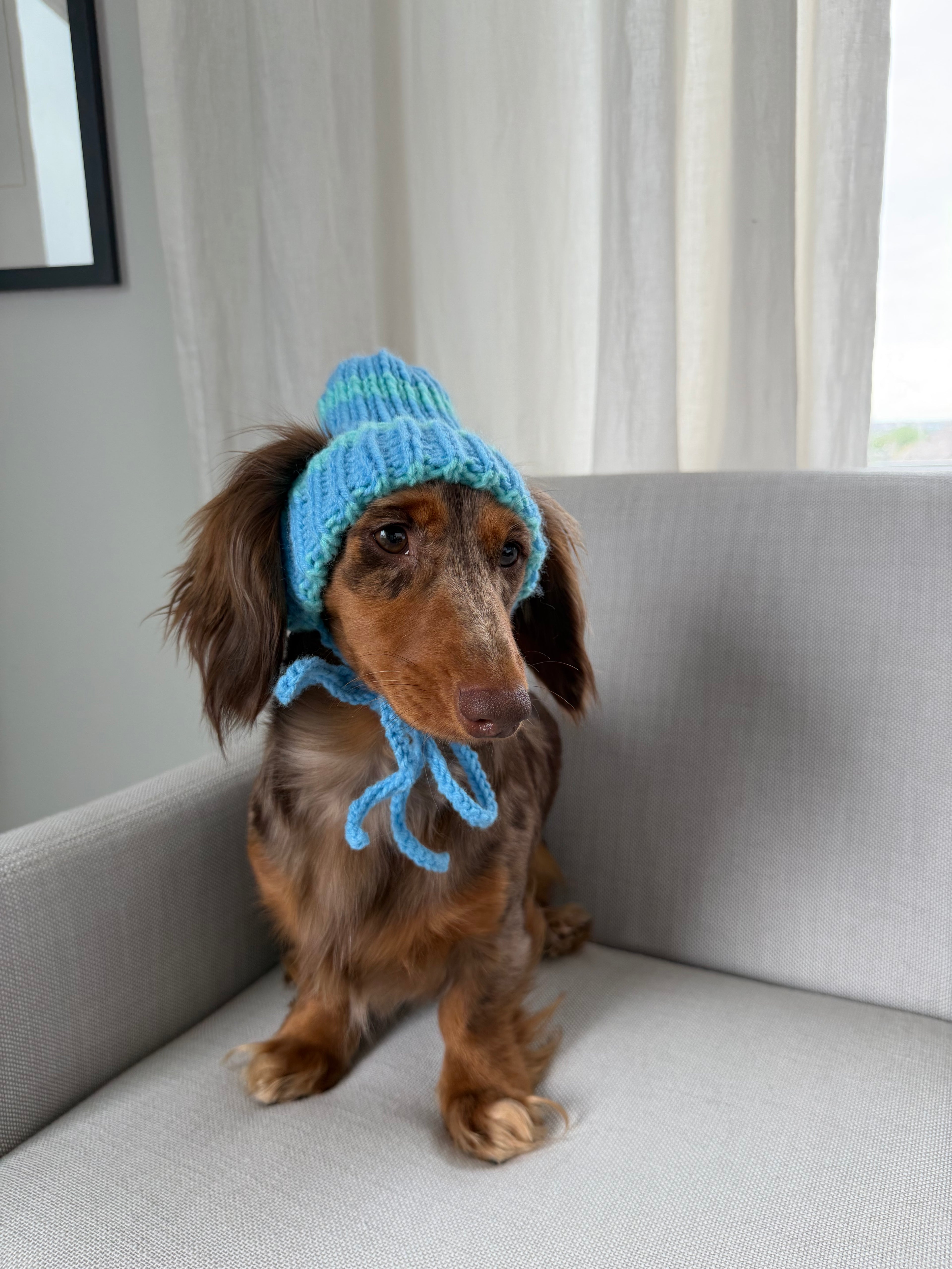 Teenie Weenie Beanie — PDF Knitting Pattern